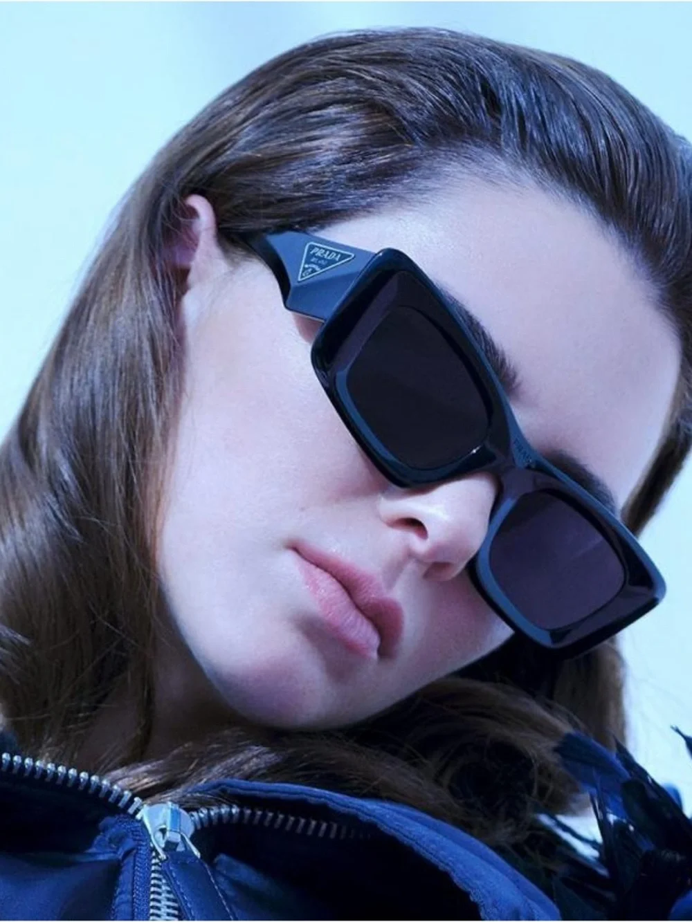 PRADA Milano SPR 13Z-F Tortoise Brown Sunglasses